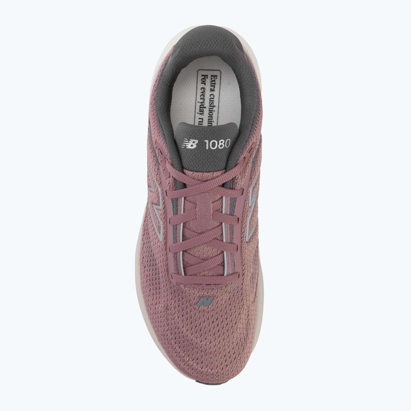 Dámské běžecké boty New Balance 1080's V15 rosewood/silver metallic/neptune grey 5