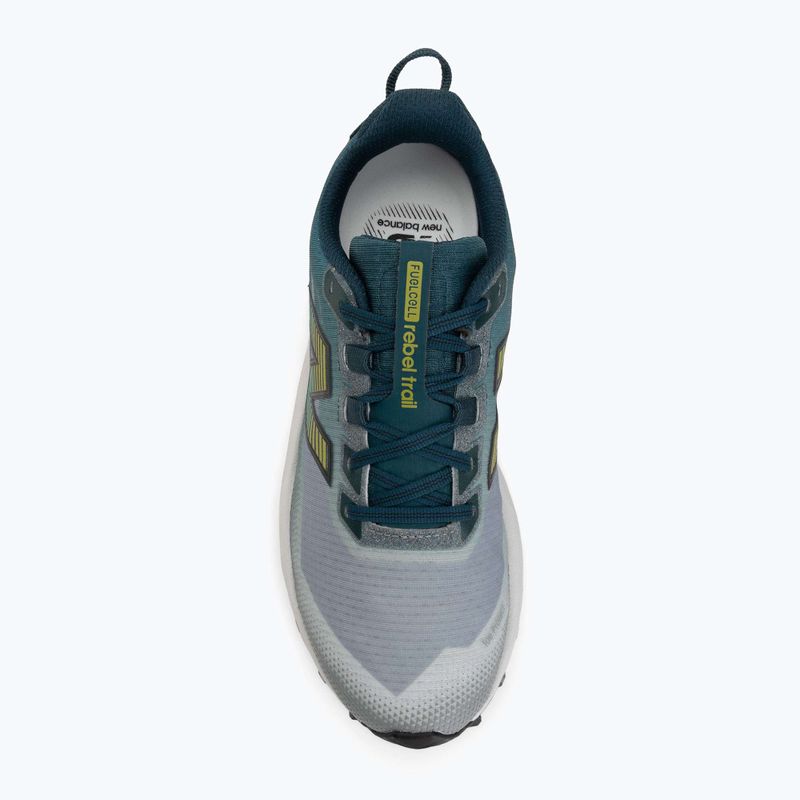 Pánské běžecké boty New Balance Rebel Trail V1 medusa green/shadow grey 5