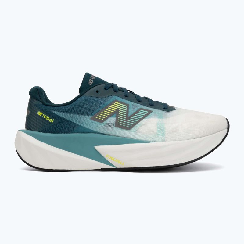 Pánské běžecké boty New Balance FuelCell Rebel V5 medusa green/faded teal 2