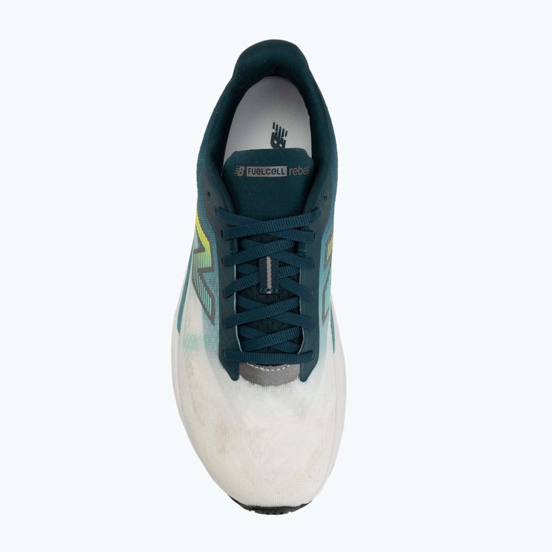 Pánské běžecké boty New Balance FuelCell Rebel V5 medusa green/faded teal 5