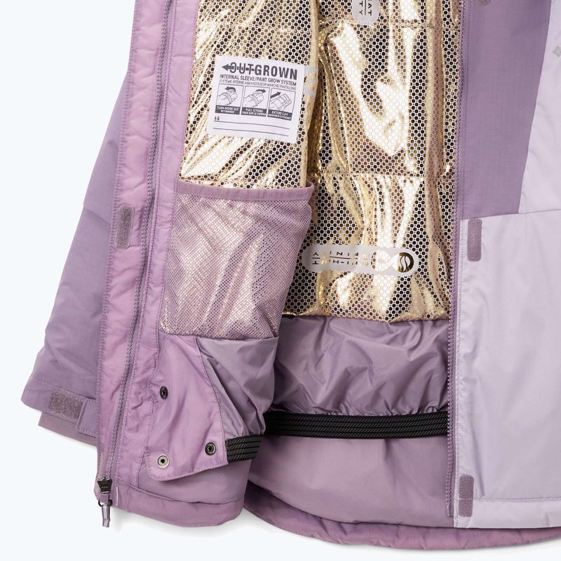 Dětská lyžařská bunda Columbia Mighty Mogul III lavender pearl/shale purple 3