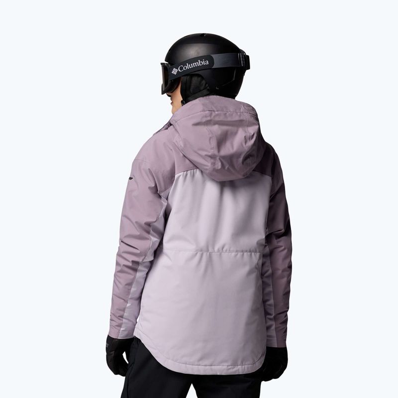 Dámská lyžařská bunda Columbia Highland Summit III Insulated lavender pearl/shale purple 3