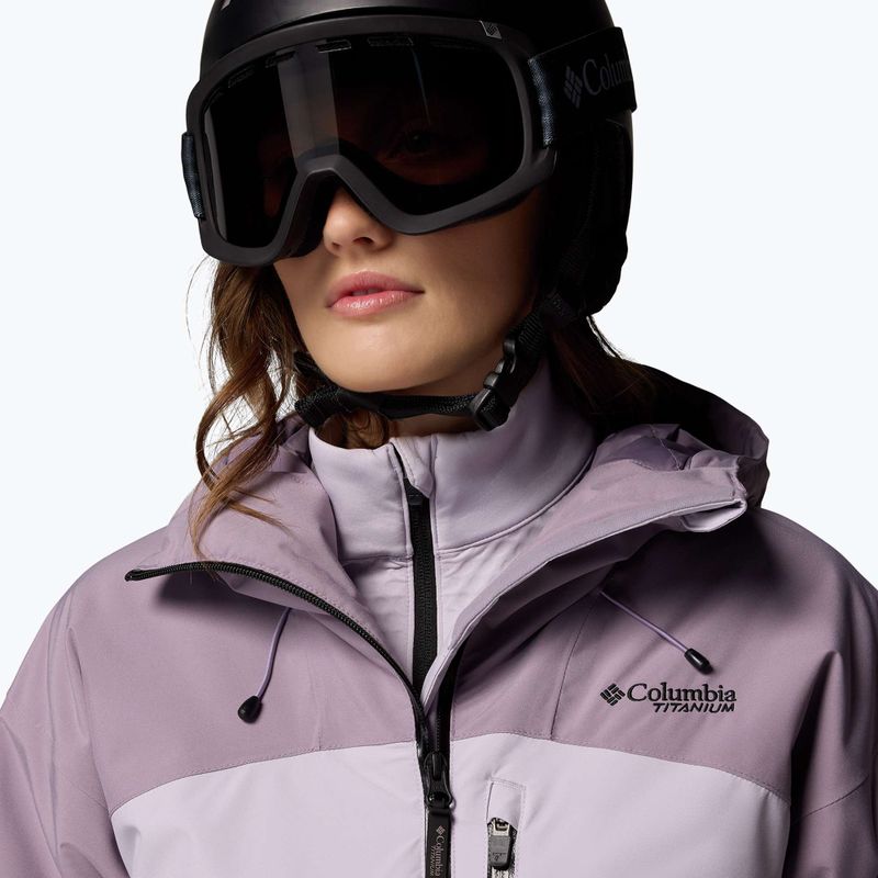 Dámská lyžařská bunda Columbia Highland Summit III Insulated lavender pearl/shale purple 7
