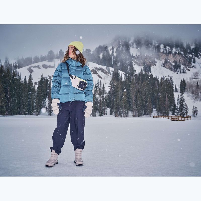 Dámská péřová bunda Columbia Amaze Puff Hooded everblue high shine 14