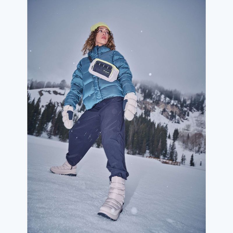 Dámská péřová bunda Columbia Amaze Puff Hooded everblue high shine 15