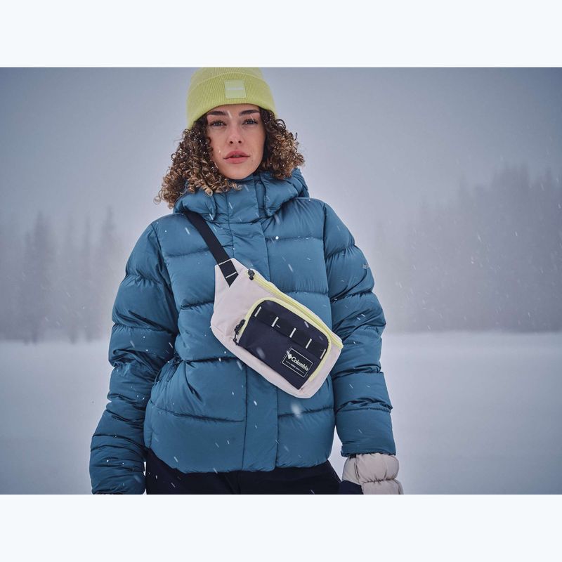Dámská péřová bunda Columbia Amaze Puff Hooded everblue high shine 17