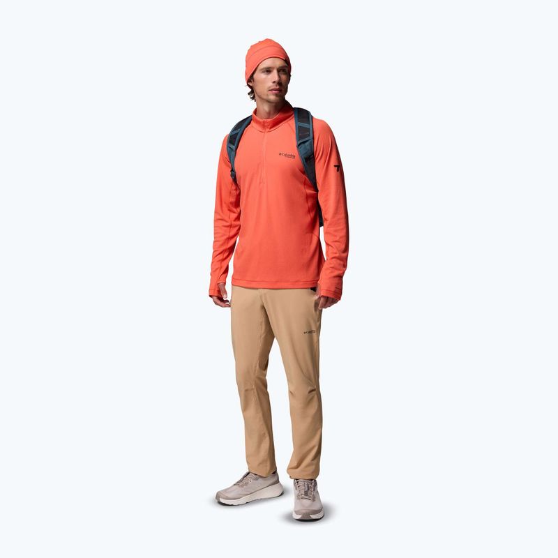 Pánská mikina Columbia DriVenture Half Zip Zing/White 2
