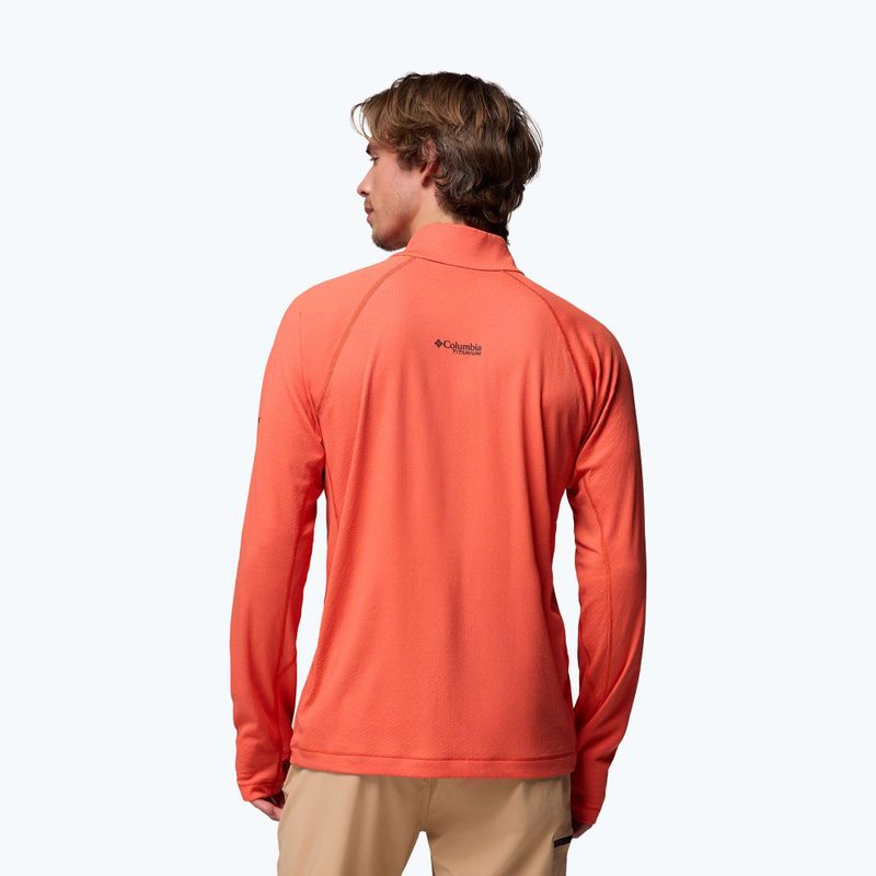 Pánská mikina Columbia DriVenture Half Zip Zing/White 3
