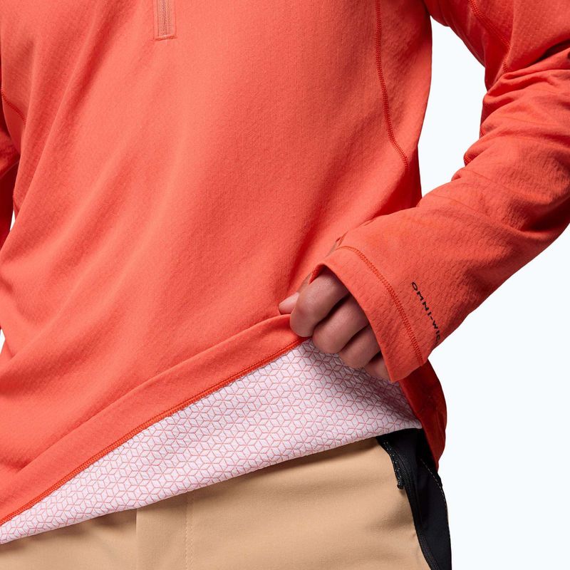 Pánská mikina Columbia DriVenture Half Zip Zing/White 8