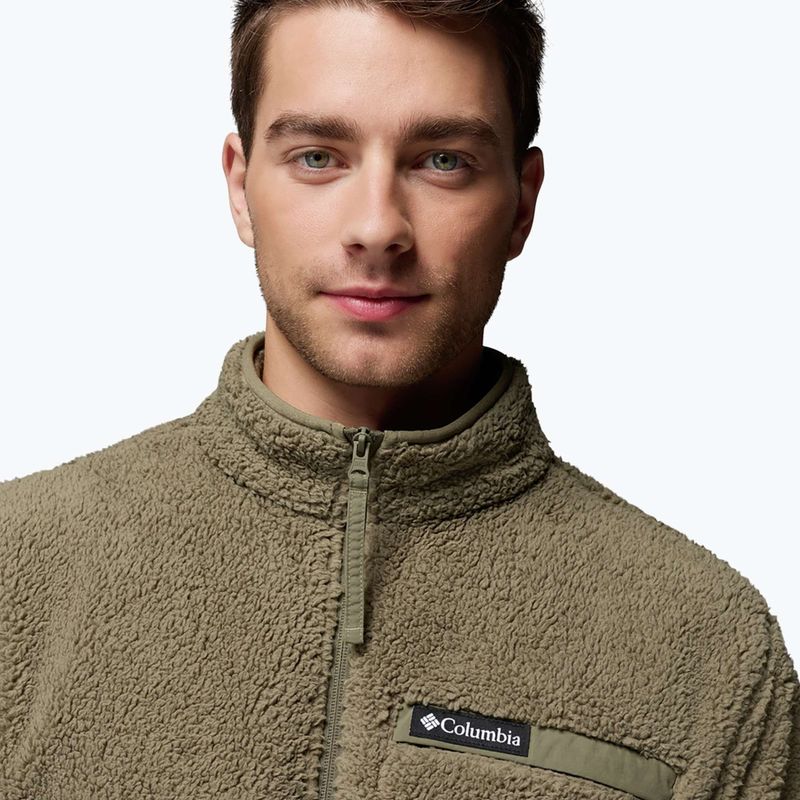 Pánská mikina Columbia Rugged Ridge High Pile Full Zip stone green 5