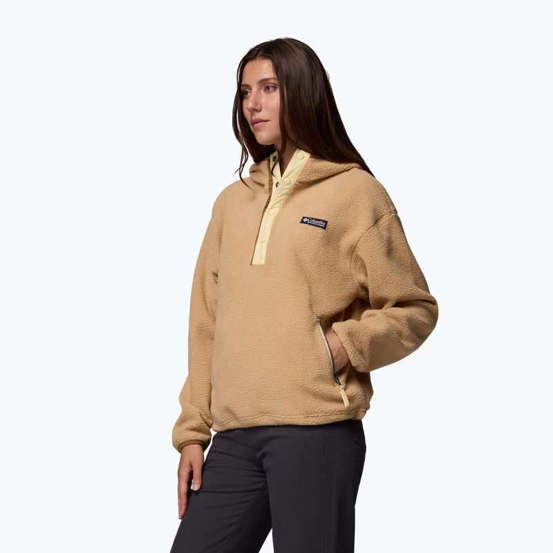 Dámská fleecová mikina Columbia Helvetia II Hoodie canoe 4