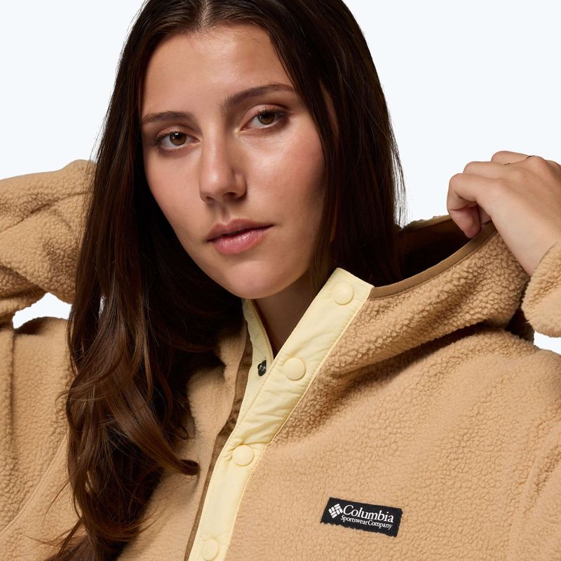 Dámská fleecová mikina Columbia Helvetia II Hoodie canoe 5