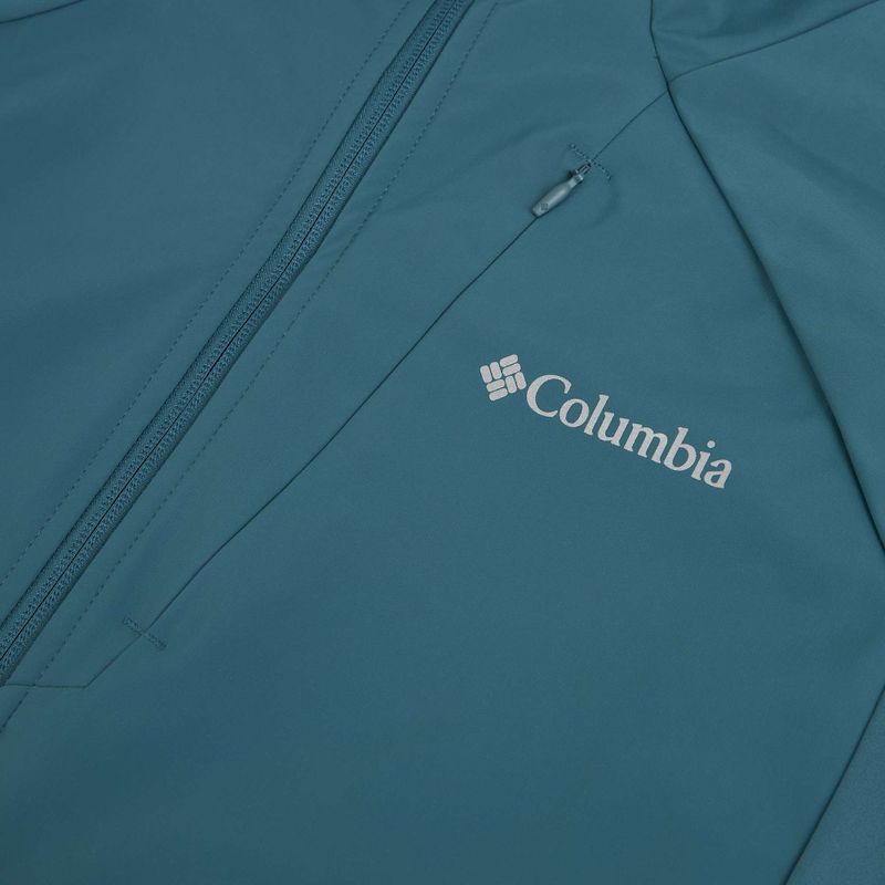 Pánská softshellová bunda Columbia Trailborne everblue 3