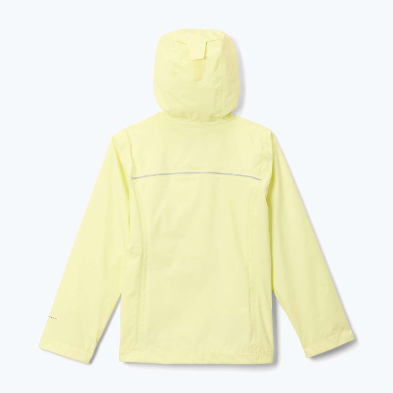 Dětská nepromokavá bunda Columbia Arcadia II Jacket citron haze 2