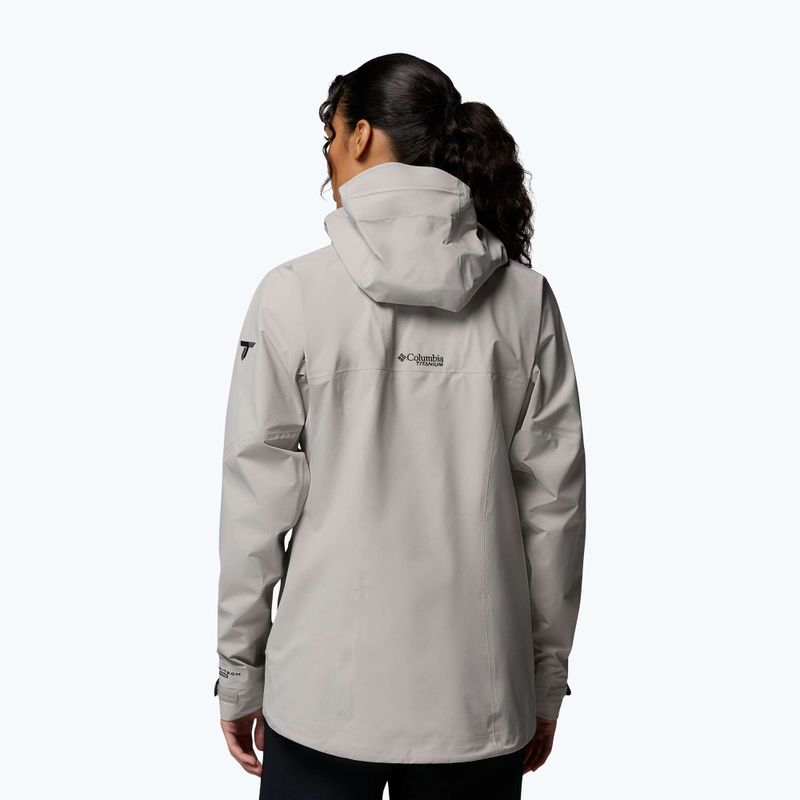 Dámská softshellová bunda Columbia Saudan Pro 3L flint grey 3