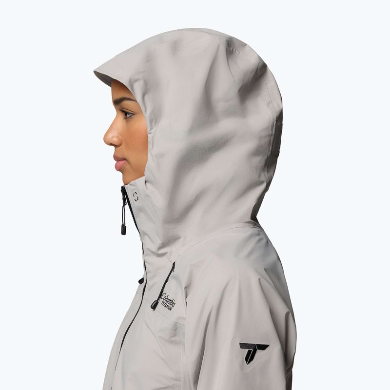 Dámská softshellová bunda Columbia Saudan Pro 3L flint grey 6