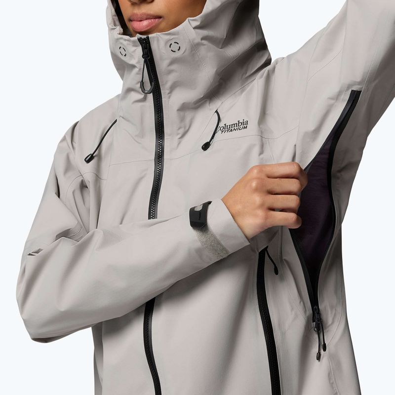 Dámská softshellová bunda Columbia Saudan Pro 3L flint grey 9