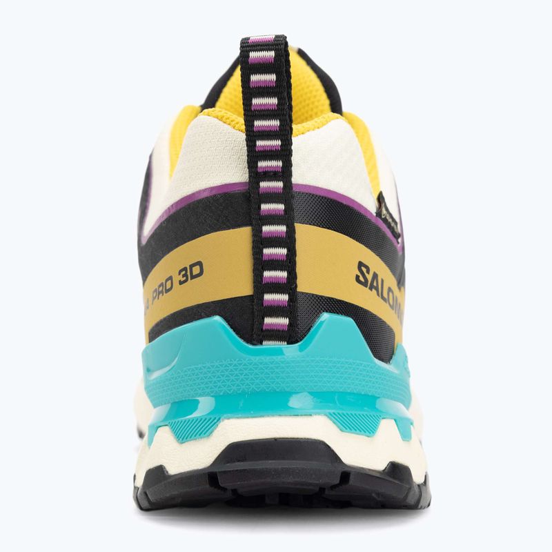 Dámské běžecké boty Salomon XA PRO 3D V9 GTX transparent yellow/black/waterfall 6