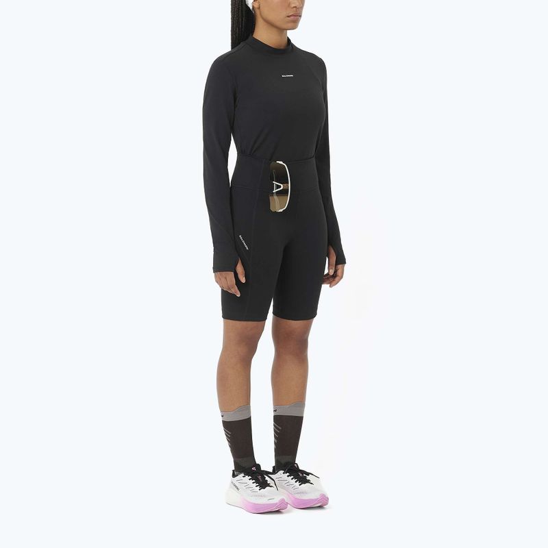 Dámské běžecké tričko Longsleeve Salomon Bliss deep black 2
