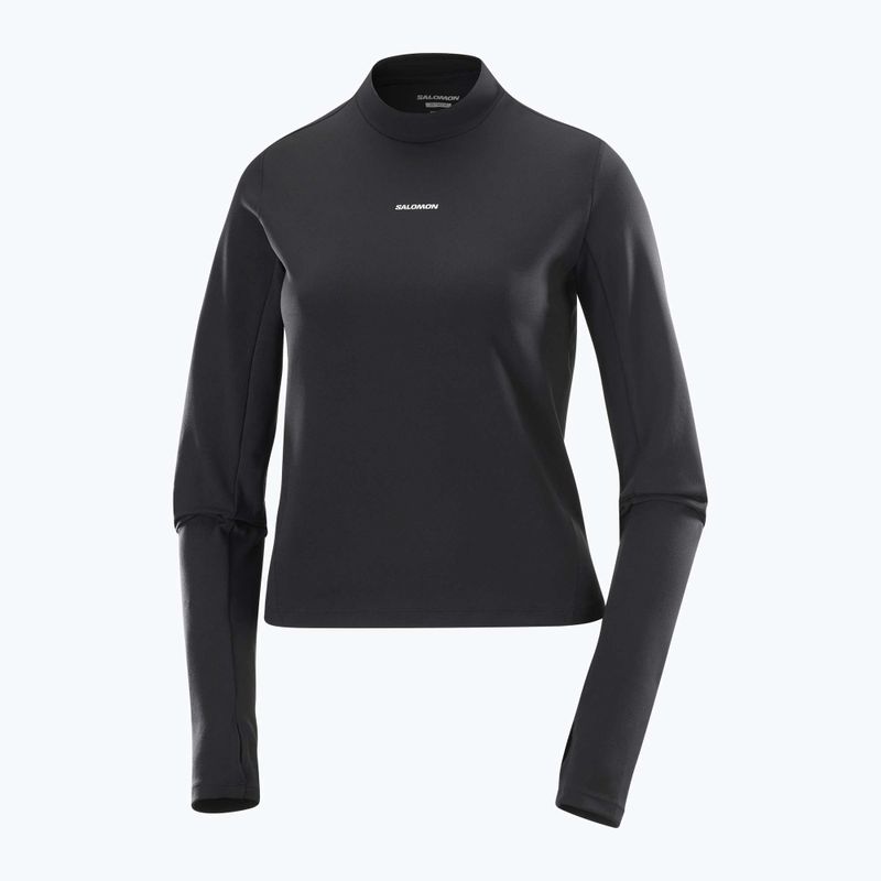 Dámské běžecké tričko Longsleeve Salomon Bliss deep black 5