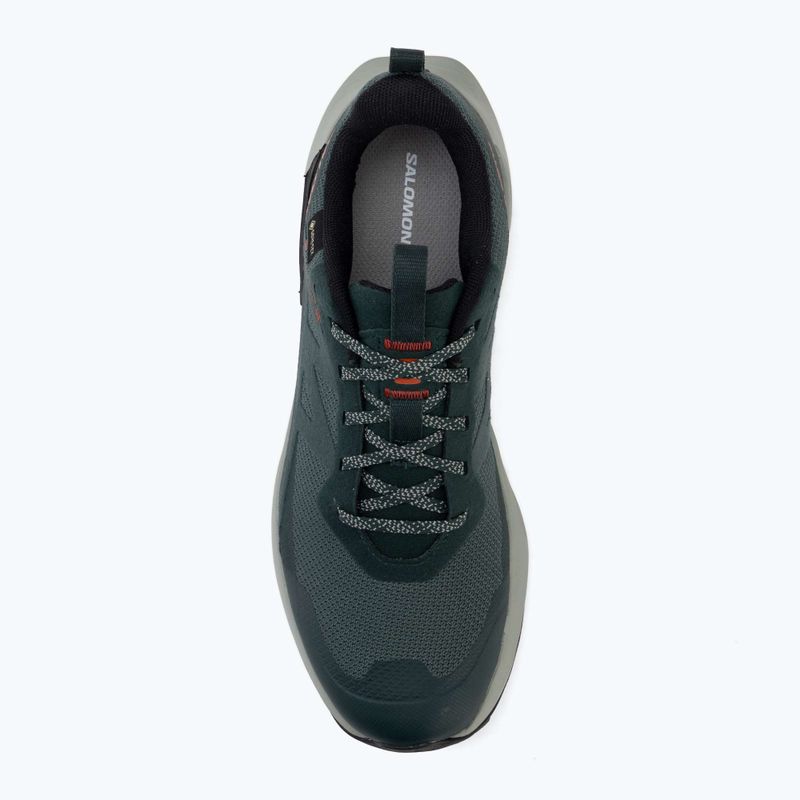 Pánské turistické boty Salomon Elixir Activ GTX scarab/green gable 5