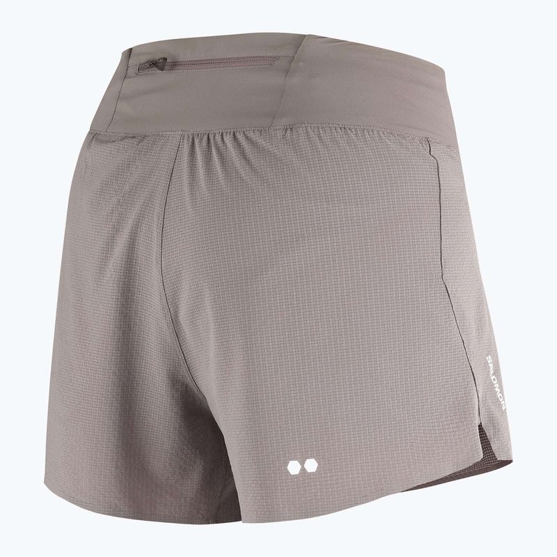 Dámské běžecké šortky Salomon Sense Aero Stow 4" iron 7