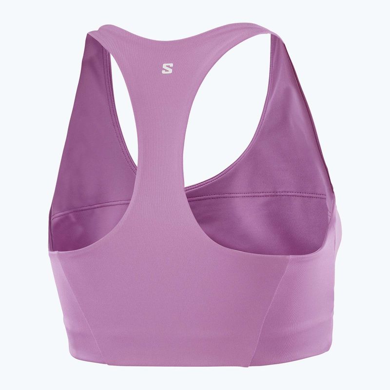 Tréninková podprsenka Salomon SHAKEout Core iris orchid 2