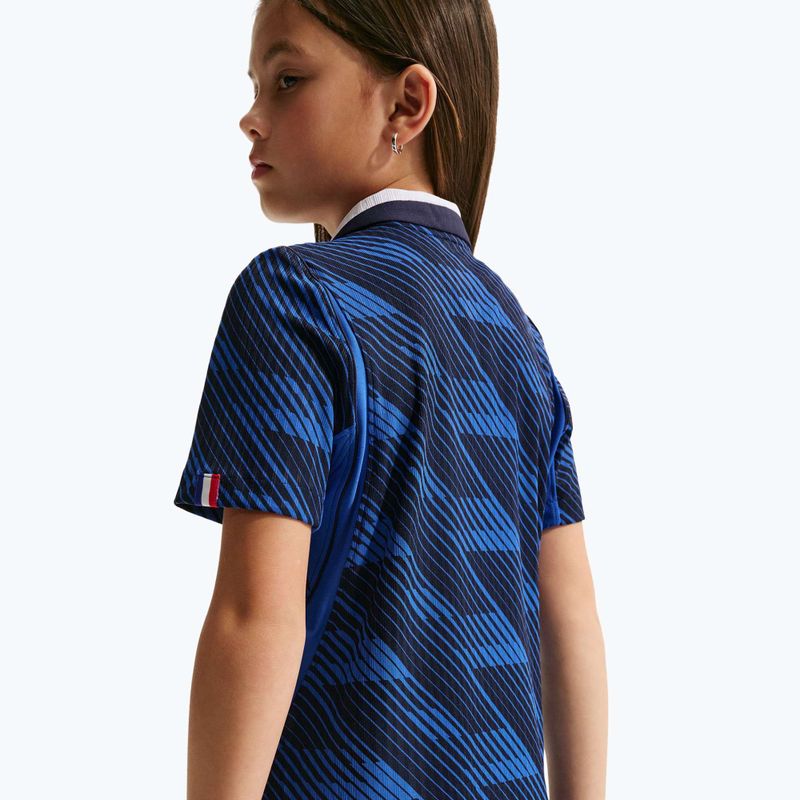 Dětské fotbalové tričko Nike FFF 2026/27 Match Home game royal/metallic copper 10