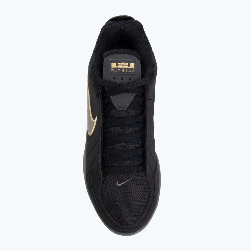 Pánské basketbalové boty Nike LeBron Witness 9 black/iron grey/dark smoke grey/black 5