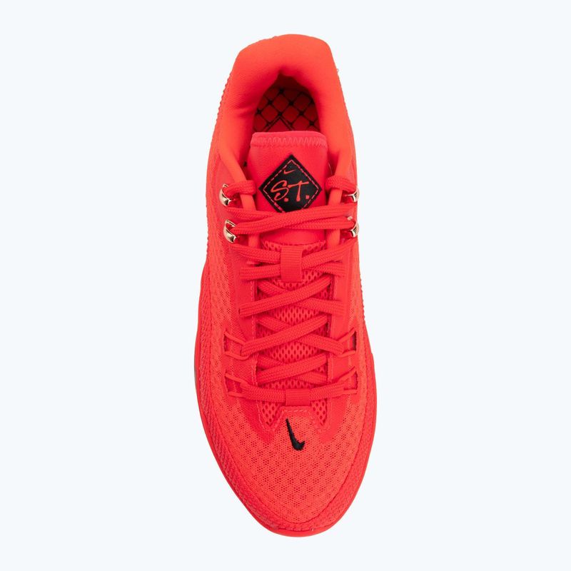 Pánské basketbalové boty Nike Street Flare bright crimson/gum light brown/black 5