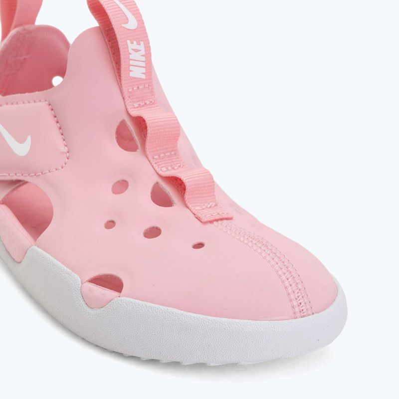 Dětské sandály Nike Sunray Protect 4 HF6277 med soft pink/white 7