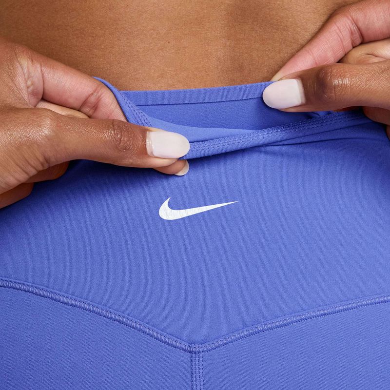 Dámské tréninkové kalhoty Nike Zenvy High-Waisted Flared sapphire/white 3