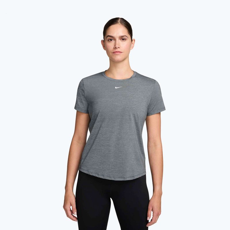 Dámské tričko Nike One Classic Dri-Fit smoke grey/heather/white