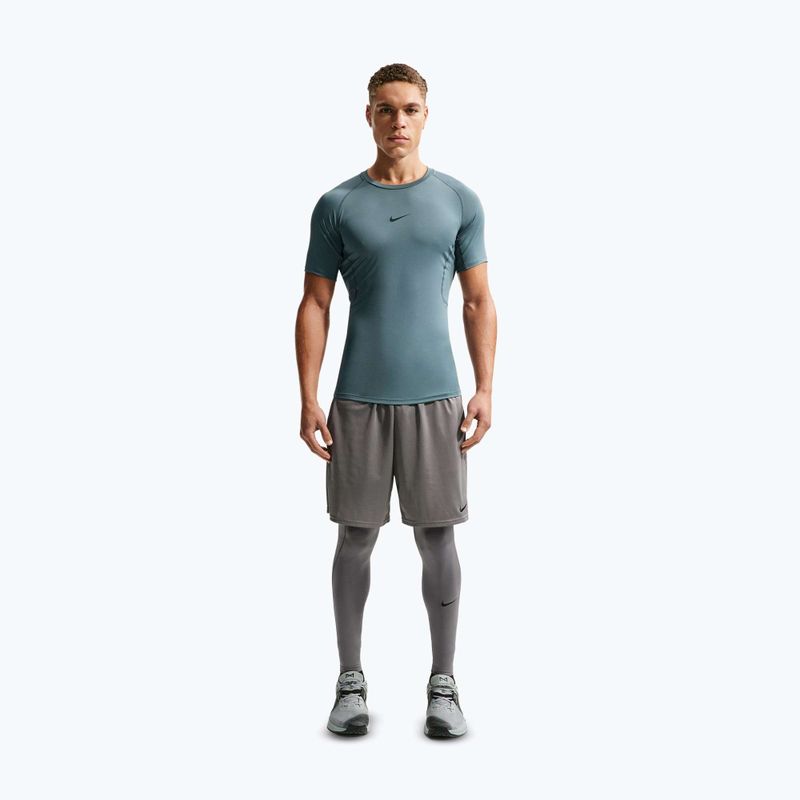Pánské tréninkové tričko Nike Pro Dri-Fit Tight Fitness mineral slate/black 2