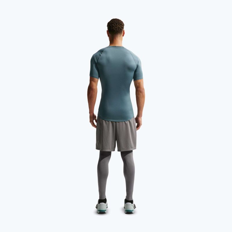 Pánské tréninkové tričko Nike Pro Dri-Fit Tight Fitness mineral slate/black 3
