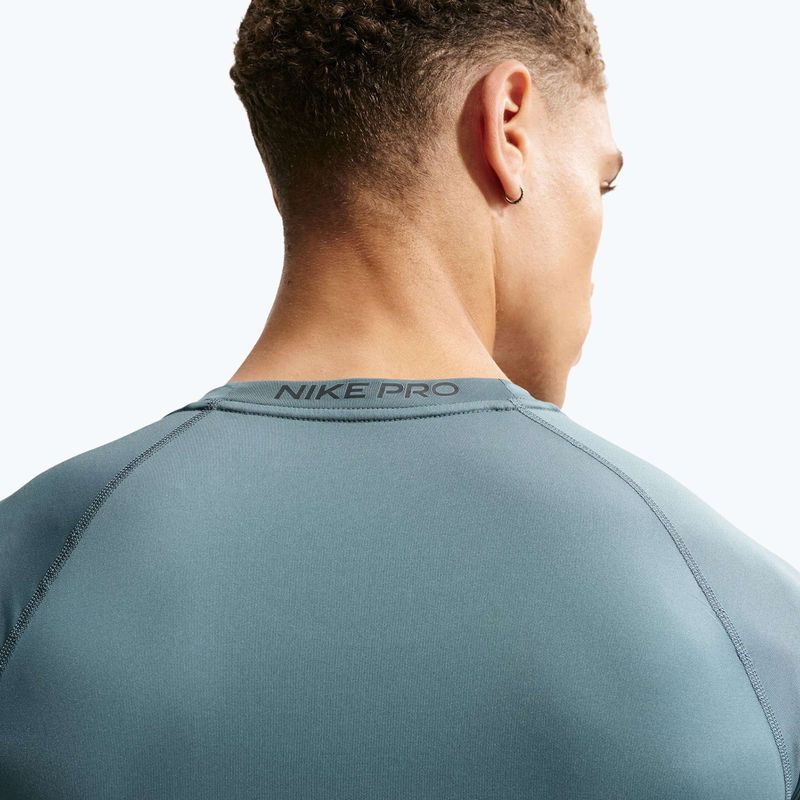 Pánské tréninkové tričko Nike Pro Dri-Fit Tight Fitness mineral slate/black 5
