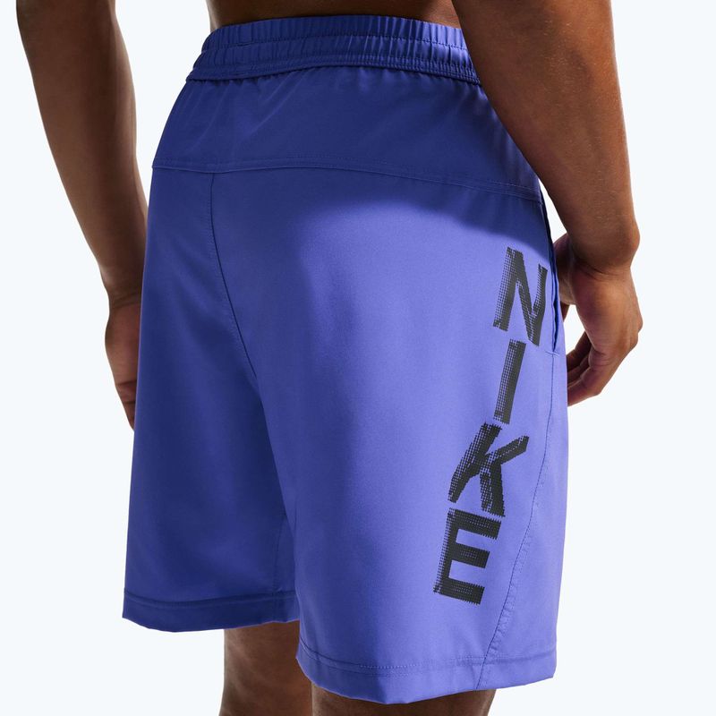 Pánské tréninkové šortky Nike Form Dri-Fit Versatile 7" persian violet/black 4