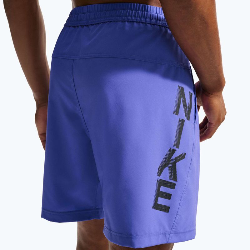 Pánské tréninkové šortky Nike Form Dri-Fit Versatile 7" persian violet/black 5
