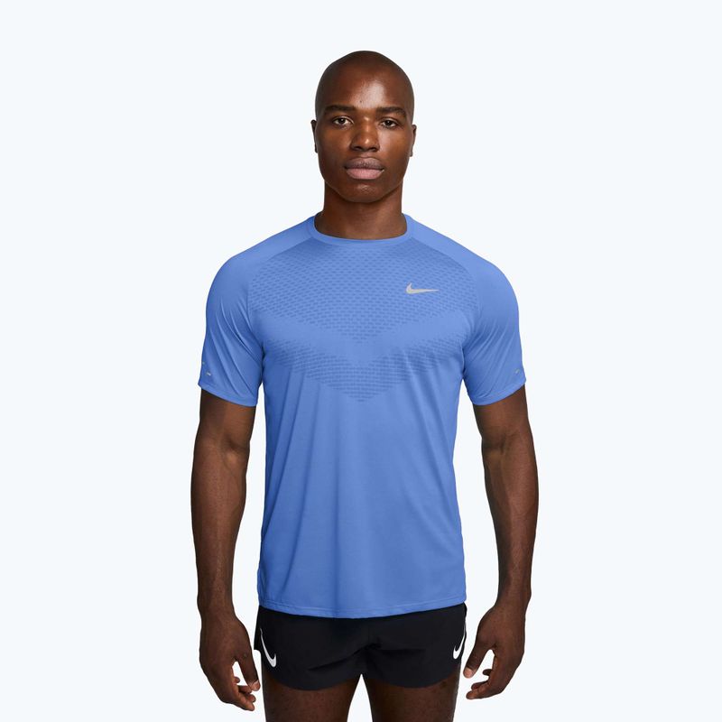 Pánské běžecké tričko Nike Stride ADV royal pulse