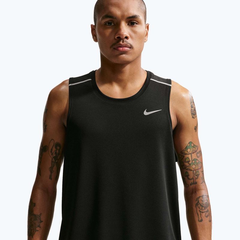 Pánské běžecké tričko Nike Miler Dri-Fit black 4