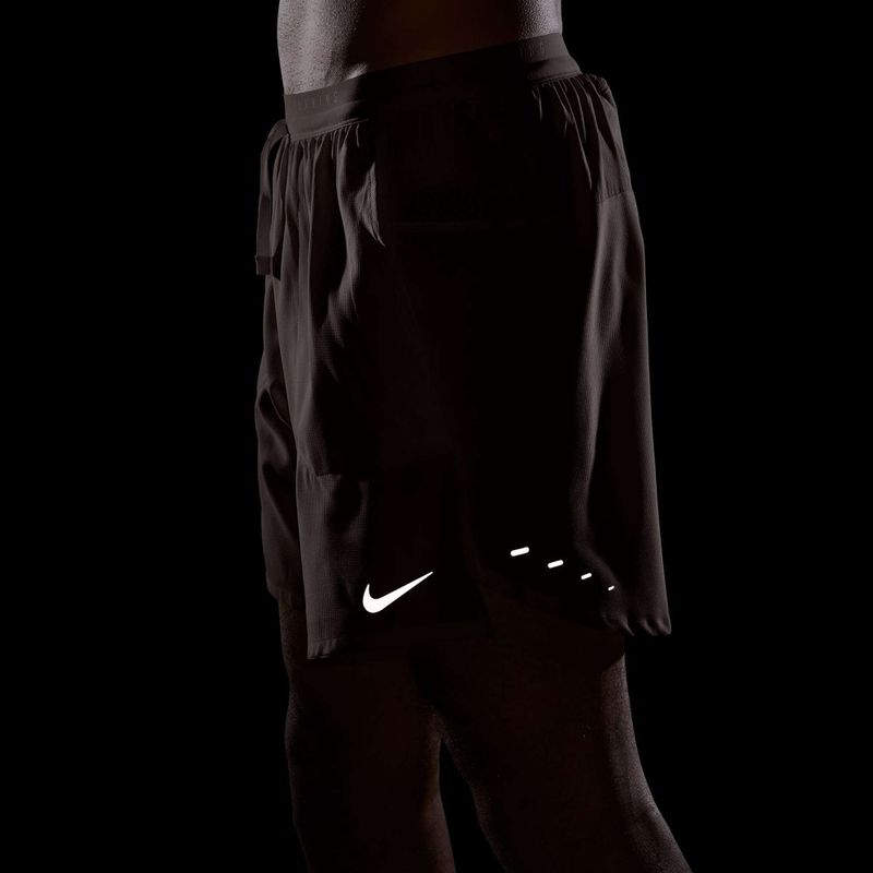 Pánské běžecké šortky Nike Stride Dri-Fit Brief-Lined 7" particle rose 7