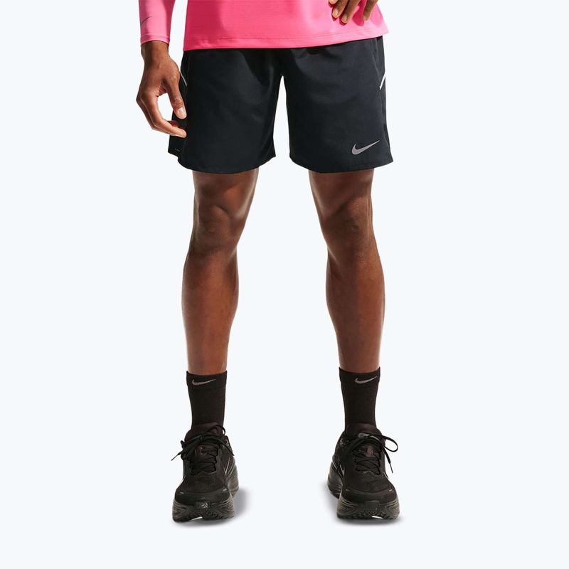 Pánské šortky Nike Miler Dri-Fit 7" black/black