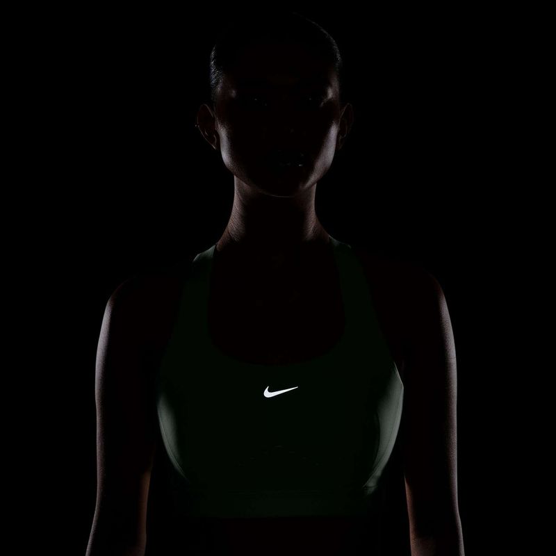 Tréninková podprsenka Nike Swift High-Support Lightly Lined steam/reflective silver 6