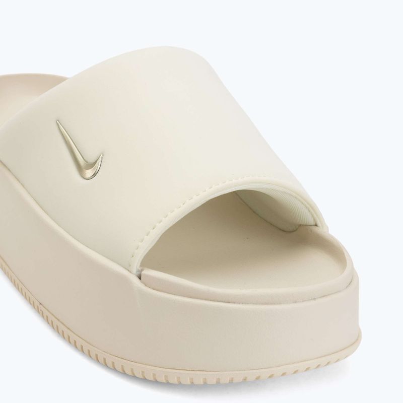 Dámské pantofle Nike Calm Elevation coconut milk 7