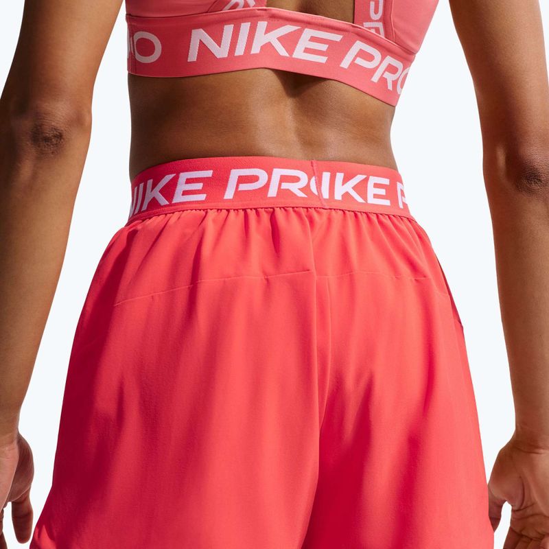 Dámské tréninkové šortky Nike Pro 2in1 light crimson/white 6