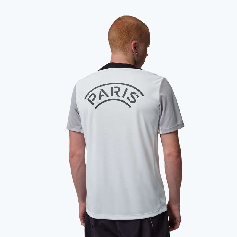 Pánský fotbalový dres Nike Paris Saint-Germain Strike SE white/atmosphere grey/black 3