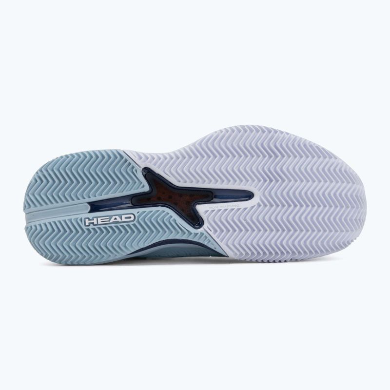 Dámské tenisové boty HEAD Revolt Pro 5.0 Clay light blue/dark blue 4