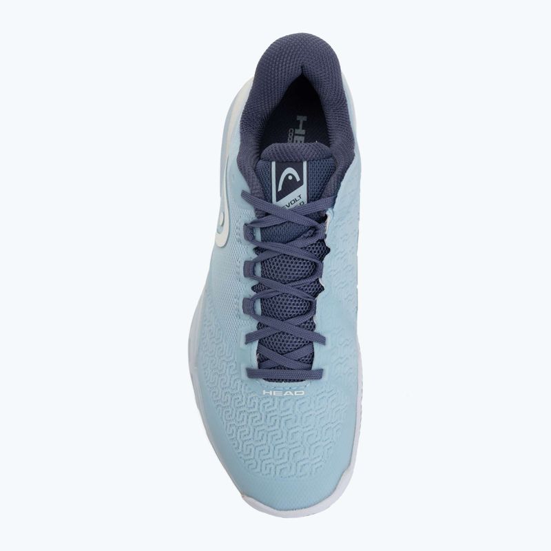 Dámské tenisové boty HEAD Revolt Pro 5.0 Clay light blue/dark blue 5