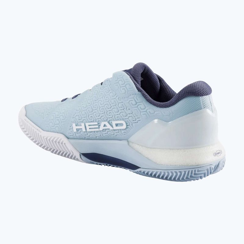 Dámské tenisové boty HEAD Revolt Pro 5.0 Clay light blue/dark blue 9