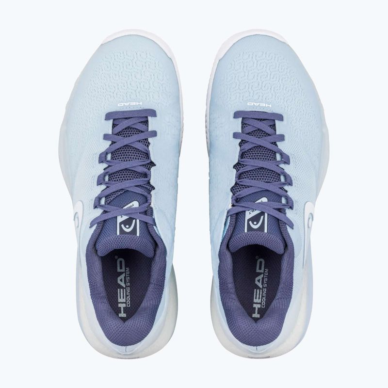 Dámské tenisové boty HEAD Revolt Pro 5.0 Clay light blue/dark blue 11